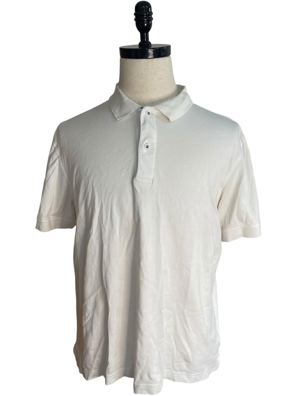 UNTUCKit Damaschino Wrinkle Free Polo White